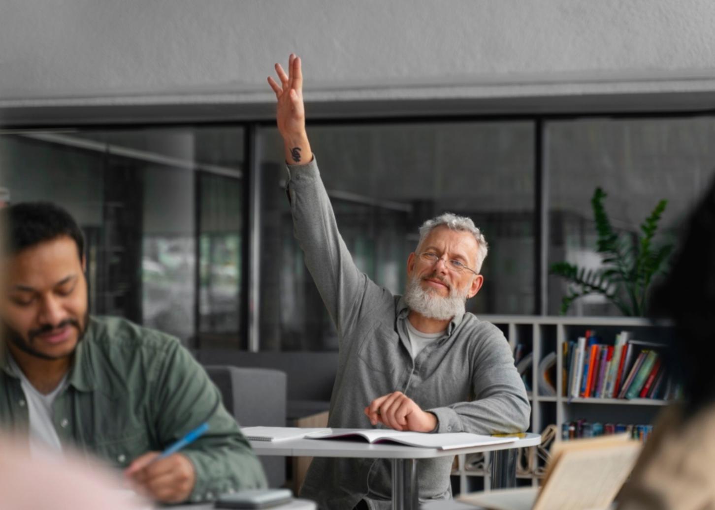 Creative financial planning workspace with modern tools and strategic documents
